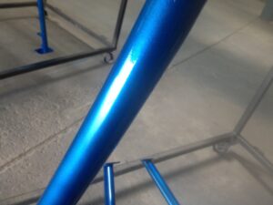 Powder Coated Blue Roll Cage